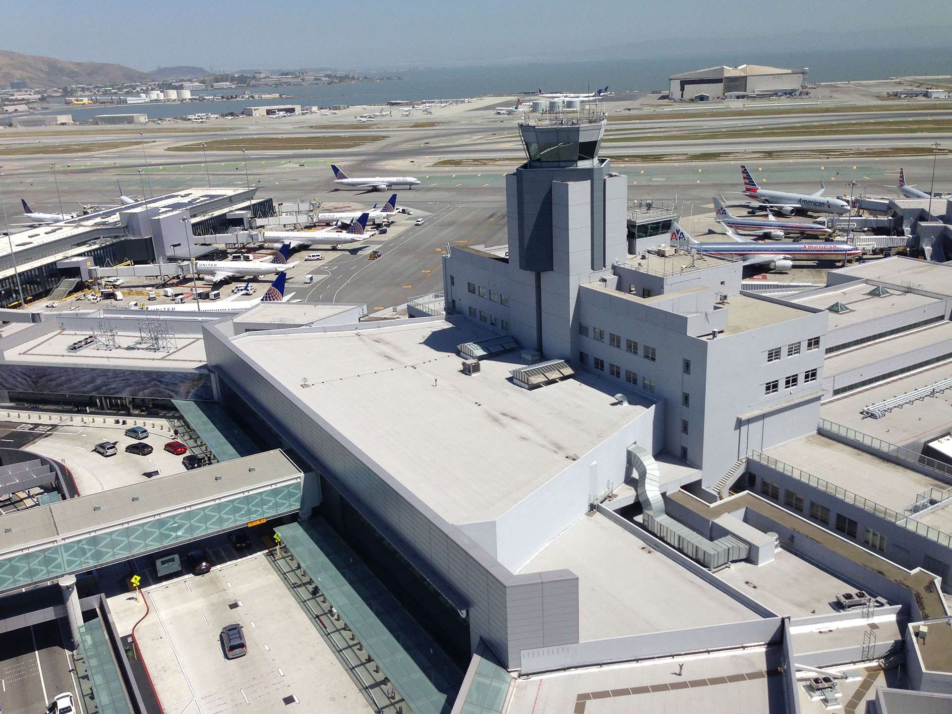 SFO T2 Air Traffic Control Tower Demolition and Building Modifications